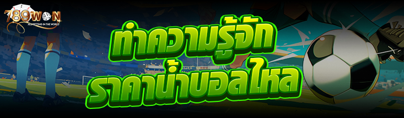 ทำความรู้จัก ราคาน้ำบอลไหล 